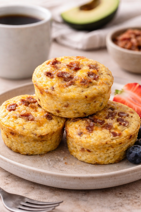Cheddar and Bacon Egg Bites
