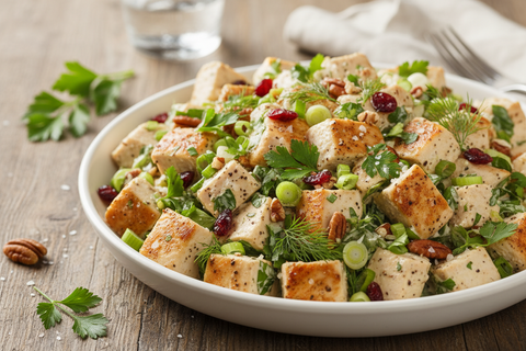 Herb and Garlic Chicken Salad